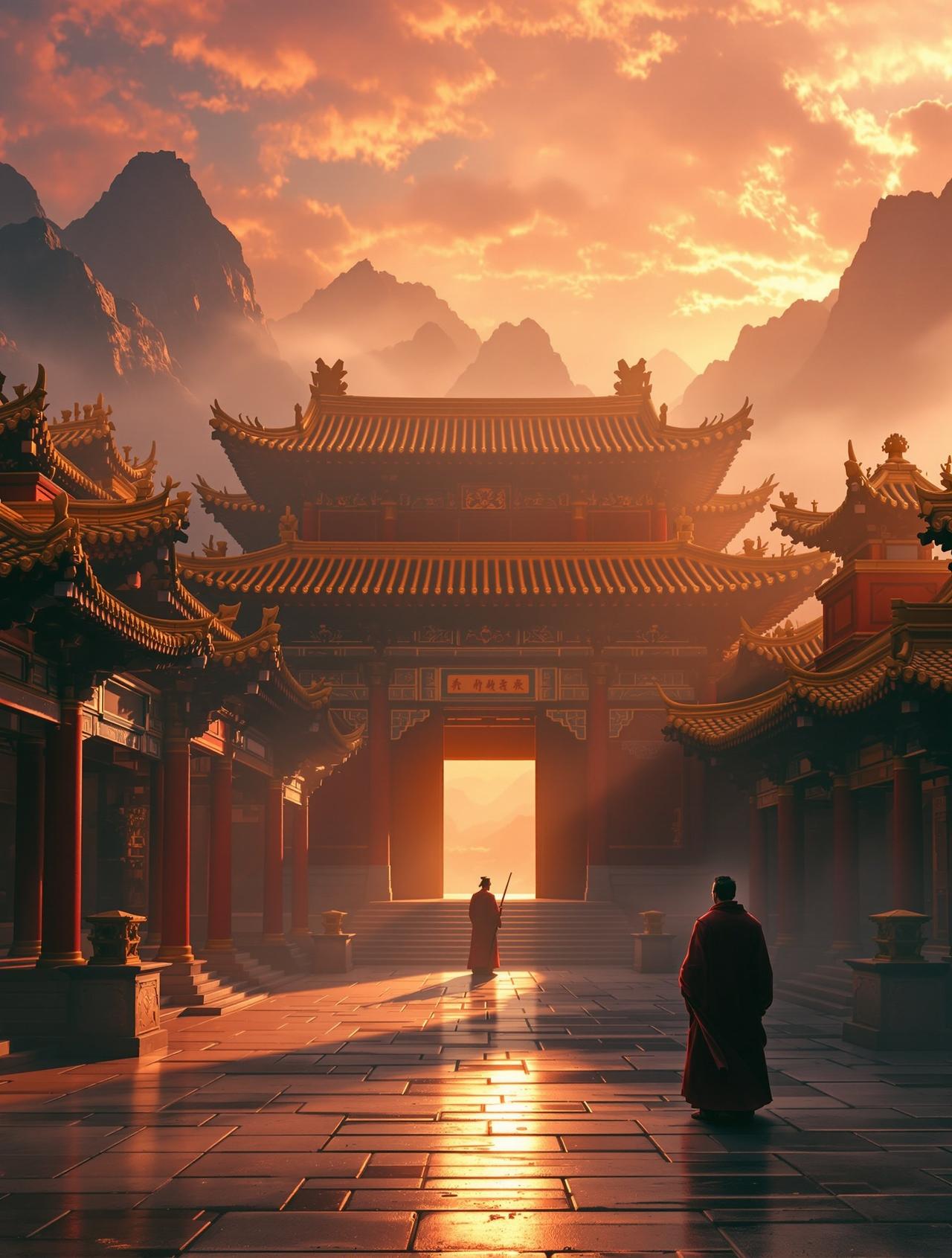 草草浮力影院作品《长安风云录》封面